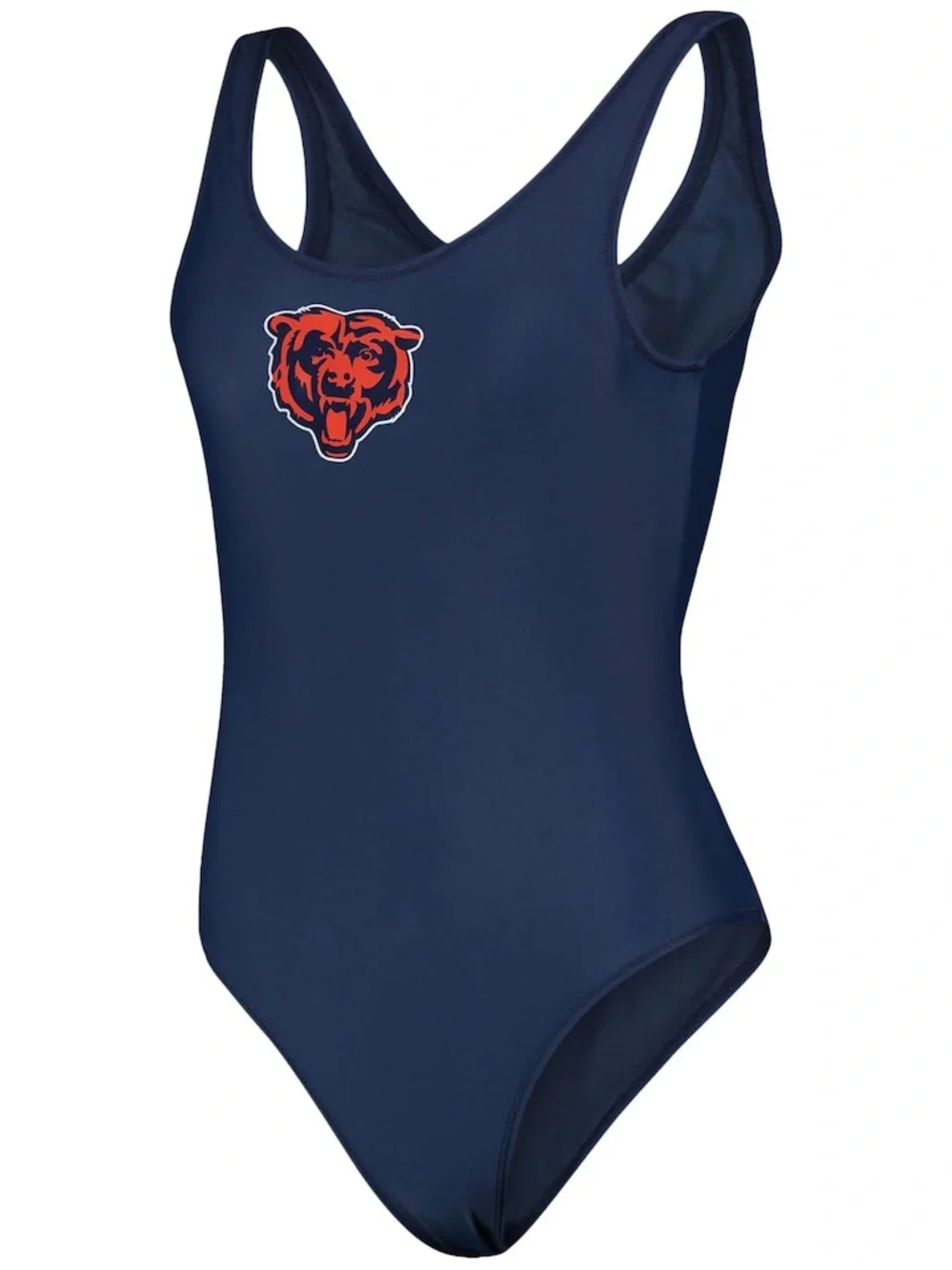 Chicago Bears Official NFL Women’s One Piece Swimsuit Navy Size XL